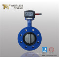 U-Section Flanged End Butterfly Valve